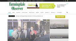 Desktop Screenshot of farmingdale-observer.com